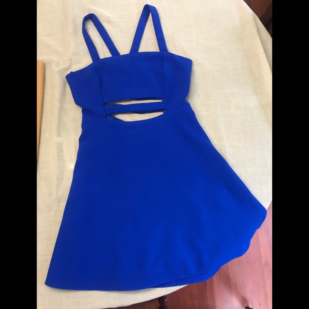 Like New Electric Blue Express Dress!